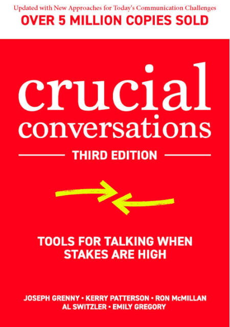 When stakes are high, opinions vary, and emotions run strong, you have three choices: avoid a crucial conversation and suffer the consequences; handle the conversation badly and suffer the consequences; or check out Crucial Conversations and discover how t