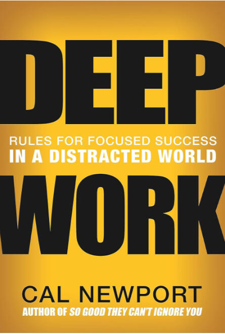 Deep work is the ability to focus without distraction on a cognitively demanding task. It's a skill that allows you to quickly master complicated information and produce better results in less time. Deep Work will make you better at what you do and provide