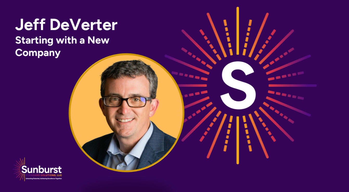 Jeff DeVerter - Starting with a New Company